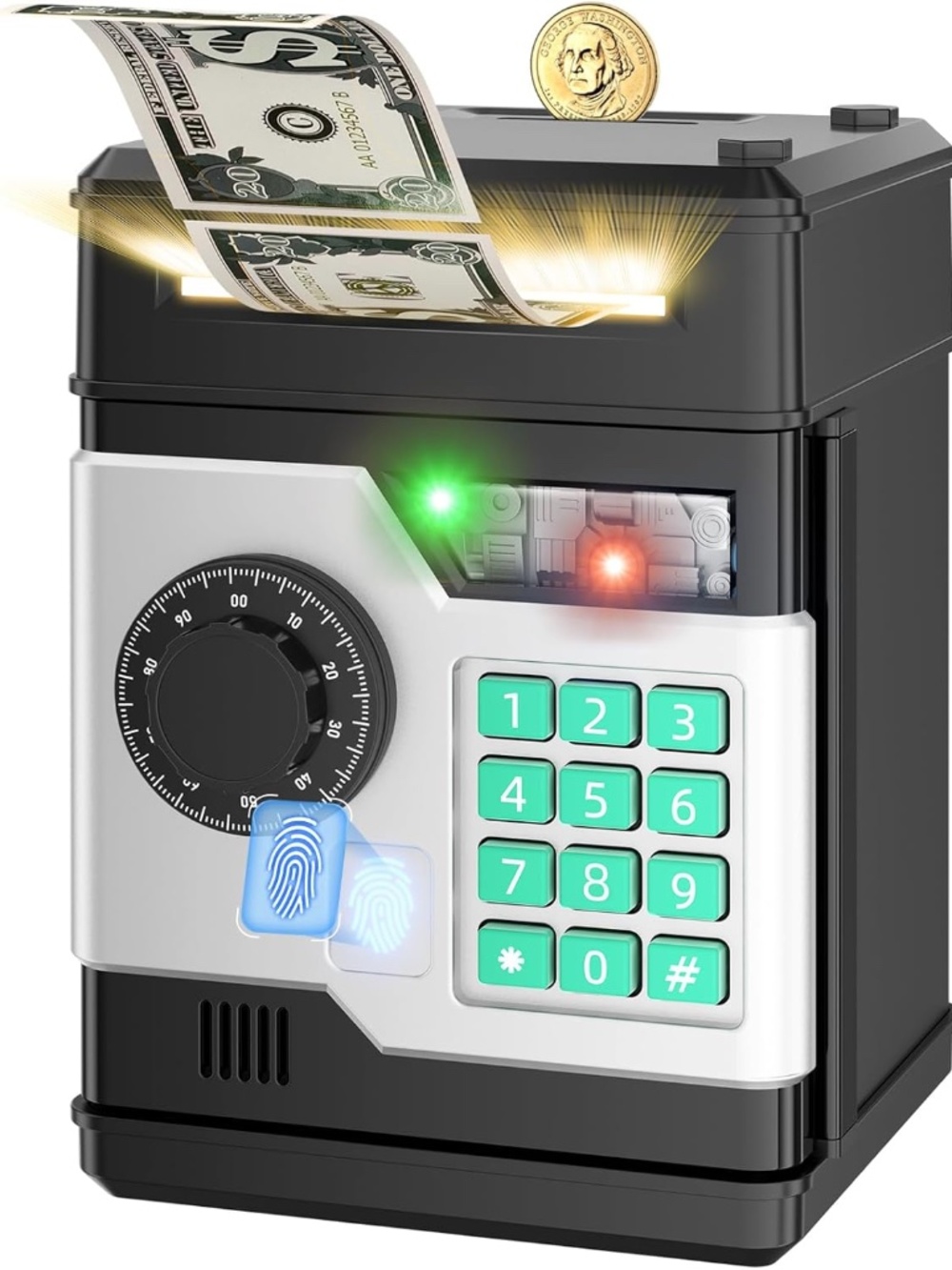 Piggy Bank, Automatic Electronic Piggy Bank for Kids Boys Girls with Password